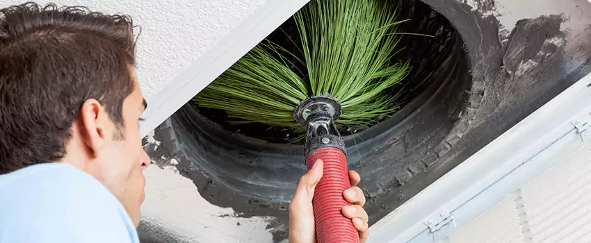 Clogged Air Duct Cleaning Process in Wood Buffalo, AB