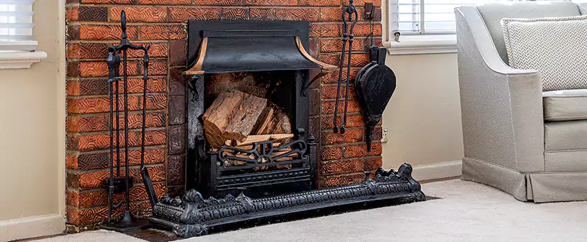 Vintage-style Fireplace Redesign in Wood Buffalo, Alberta