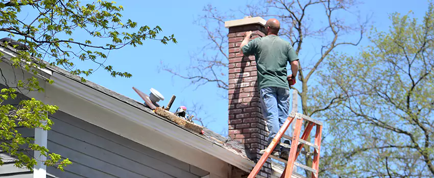 Chimney Crown Repair in Abasand, Alberta